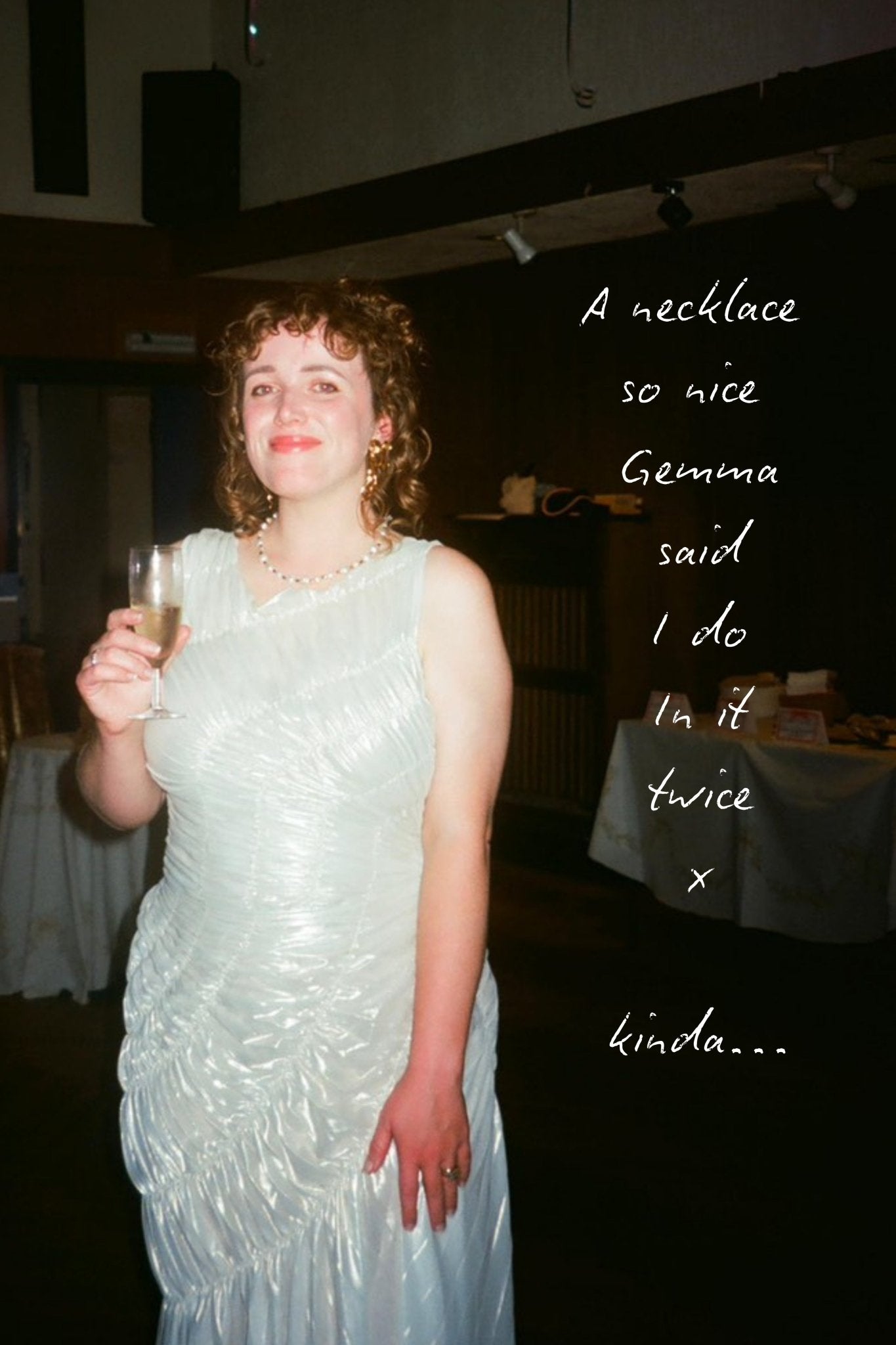 A Necklace So Nice Gemma Said ‘I Do’ In It Twice - blóma!