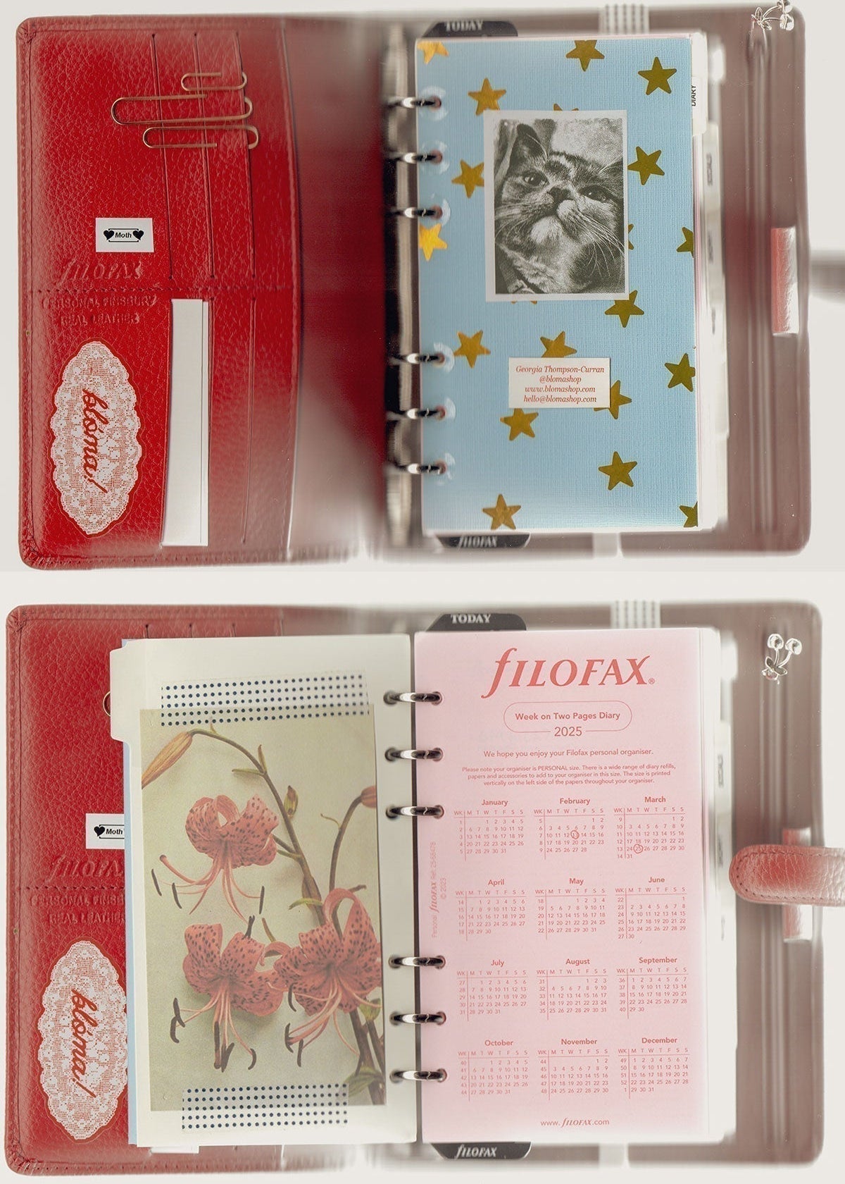 Samantha Jones had a Filofax and now so do I! - blóma!