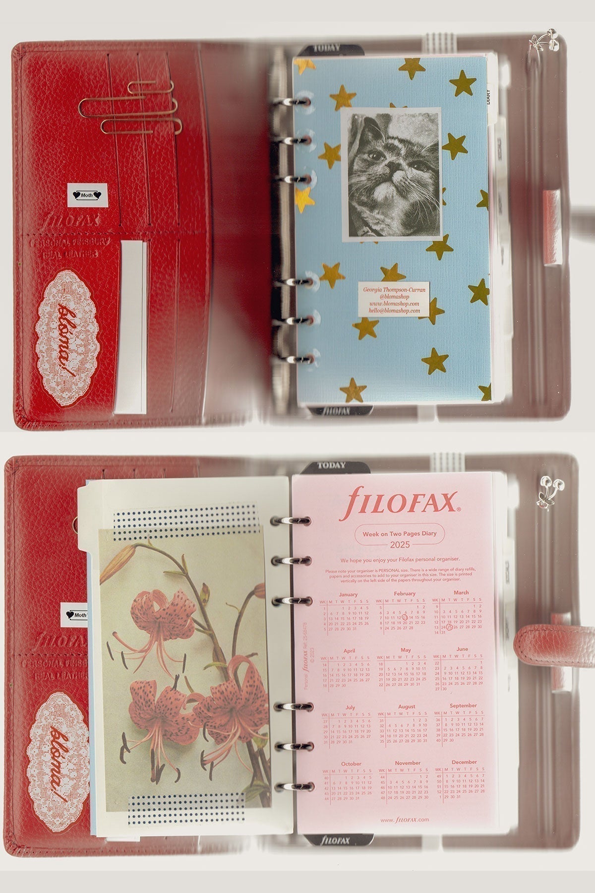Samantha Jones had a Filofax and now so do I! - blóma!
