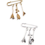 Flower stem broach - blóma!blóma!