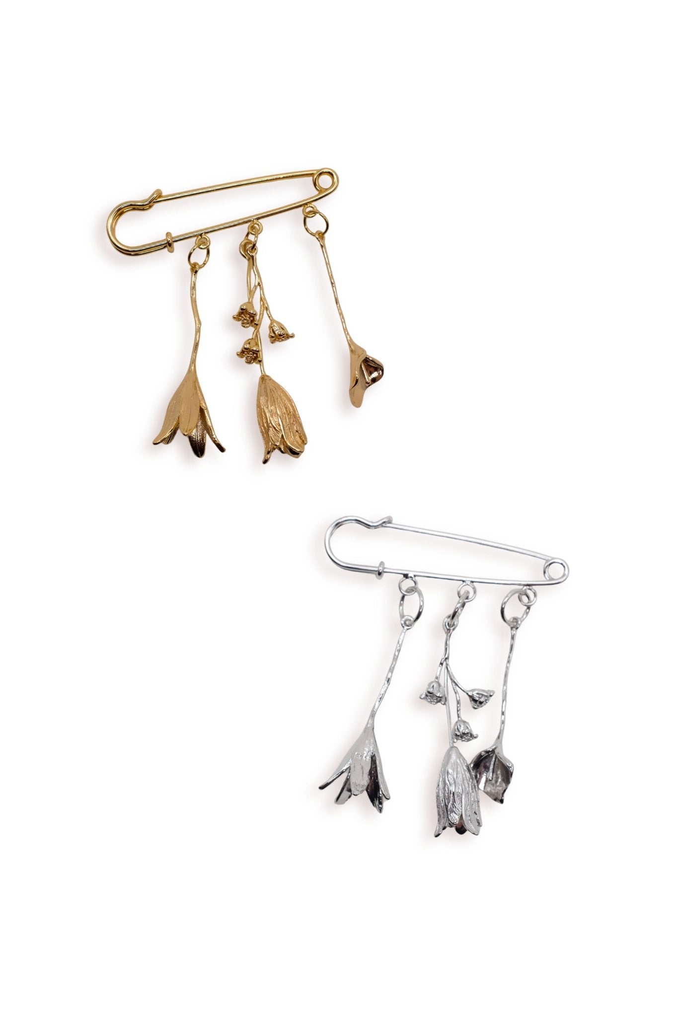 Flower stem broach - blóma!blóma!