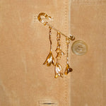 Flower stem broach - blóma!Goldblóma!BroachGold