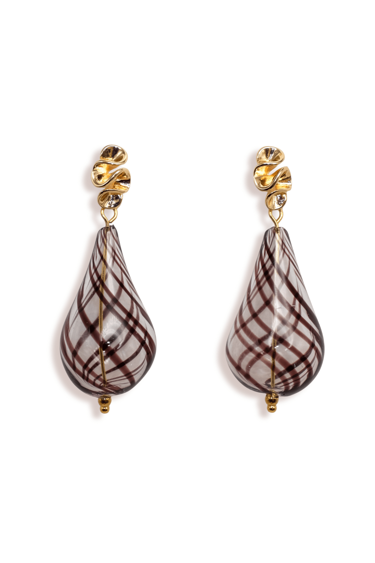 Mocha Drop earrings - blóma!blóma!