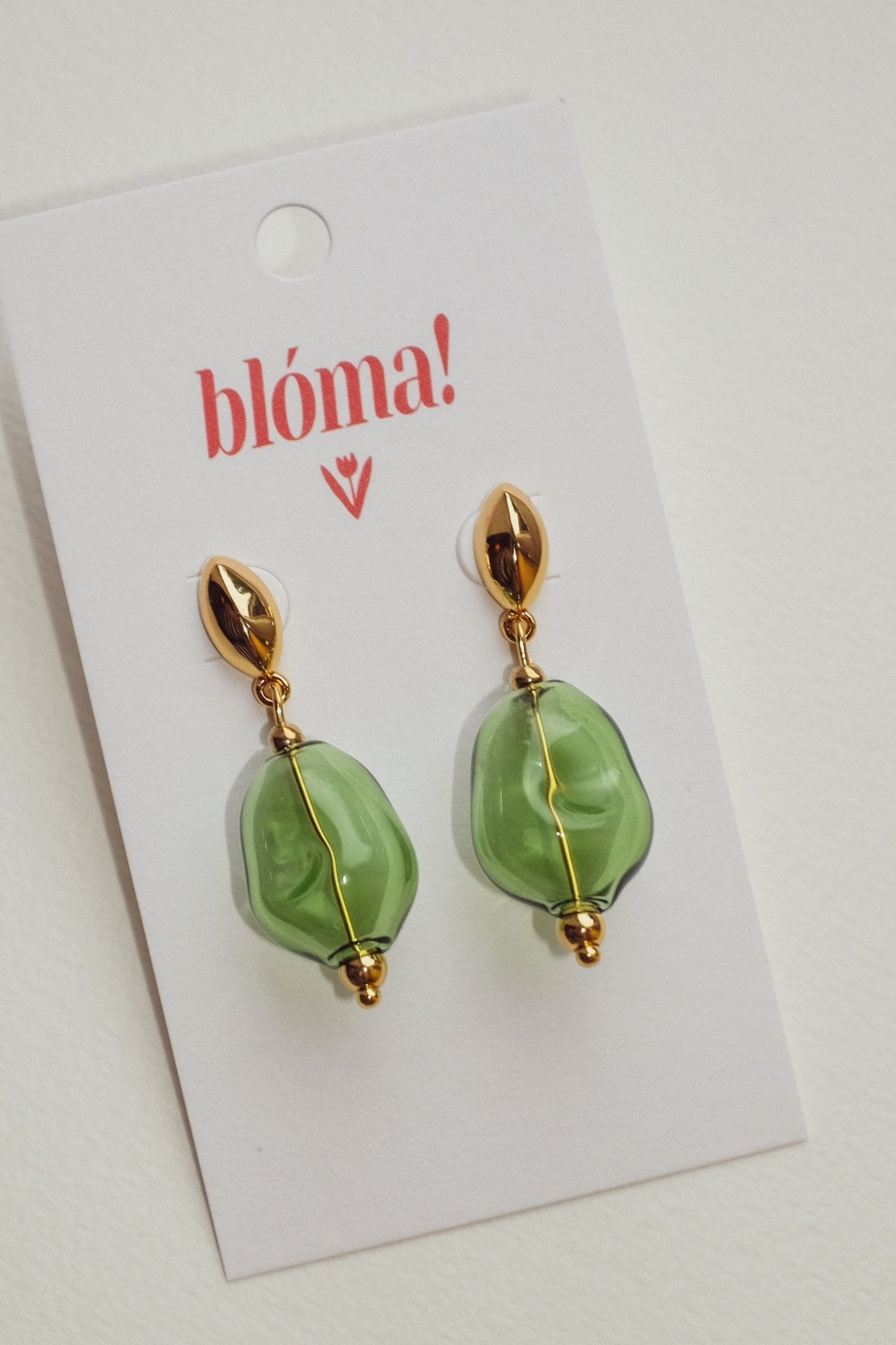 Pear Drop Earrings - blóma!blóma!