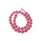 Raspberry roulade necklace - blóma!blóma!