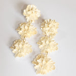 Sample Sale - 15 - x3 peony drop earrings - blóma!blóma!Sample