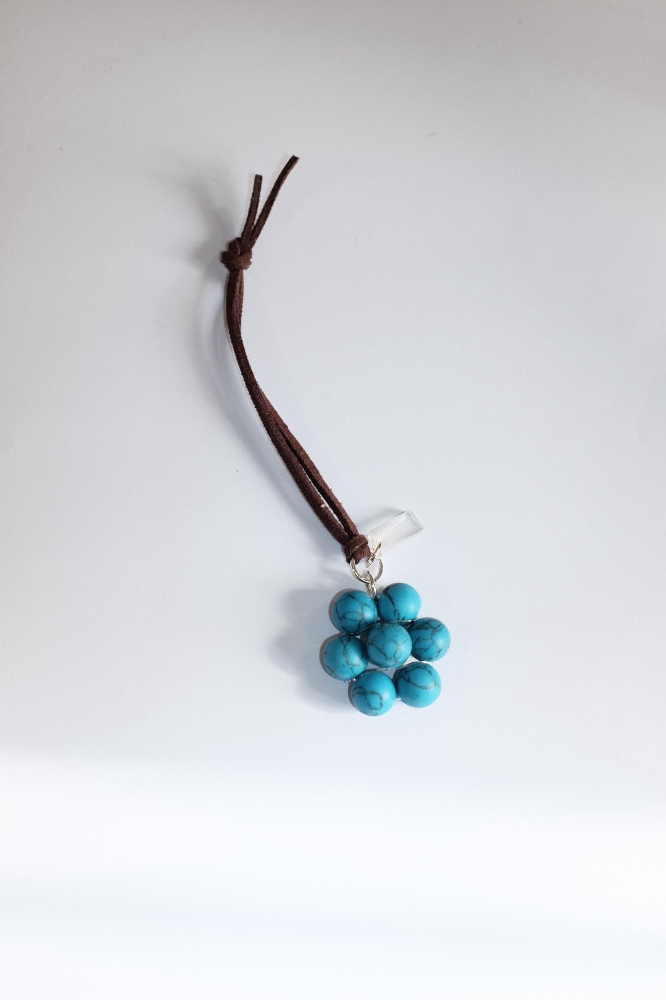 Sample Sale - 32 - Turquoise Daisy Charm - blóma!blóma!Sample