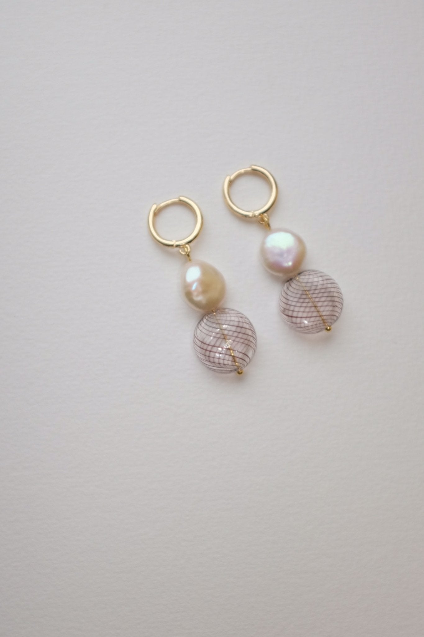 Tiramisu Pearl earrings - blóma!blóma!Earrings