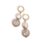 Tirrimissu pearl earrings - blóma!blóma!