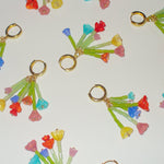 Wildflower Bouquet Mini Hoop Earrings - blóma!GoldblomashopEarringsGold