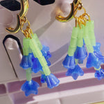 Bluebell Bouquet Mini Hoop Earrings - blóma!GoldblomashopEarringsGold