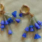 Bluebell Bouquet Mini Hoop Earrings - blóma!GoldblomashopEarringsGold