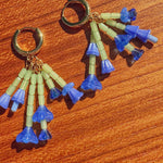 Bluebell Bouquet Mini Hoop Earrings - blóma!GoldblomashopEarringsGold