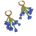 Bluebell Bouquet Mini Hoop Earrings - blóma!GoldblomashopEarringsGold