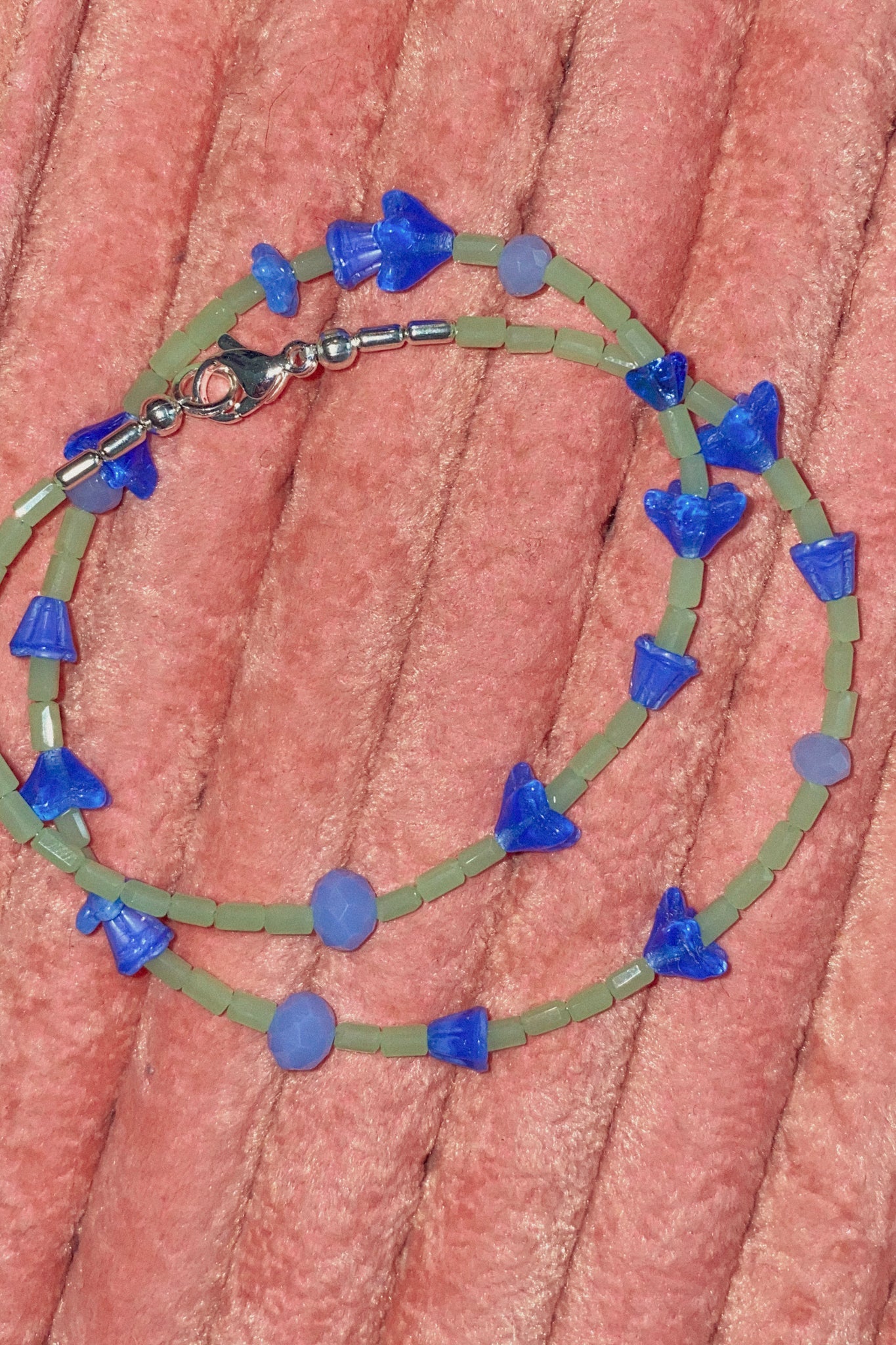 Bluebell Garland Necklace - blóma!blóma!
