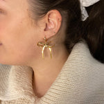 Bow Mini hoops - blóma!Goldblóma!EarringsGold