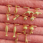 Charm Mini Hoops - blóma!Prawnblóma!EarringsPrawn
