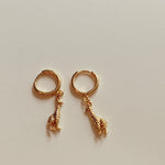 Charm Mini Hoops - blóma!Giraffeblóma!EarringsGiraffe