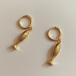 Charm Mini Hoops - blóma!Fishblóma!EarringsFish