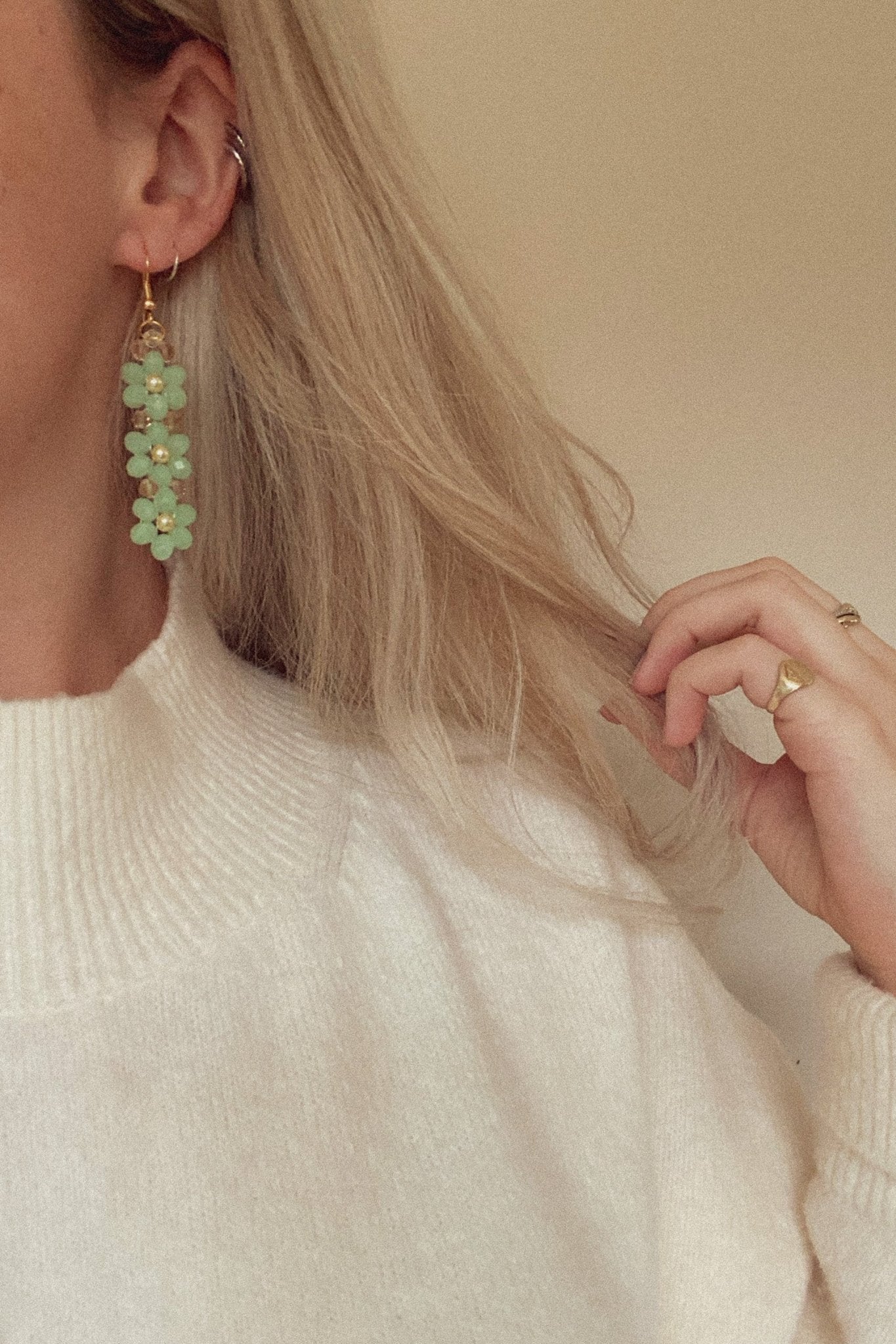 Jennifer Earrings lll - blóma!SilverblomashopEarringsSilver