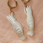 Prawn Earrings - blóma!blóma!Earrings