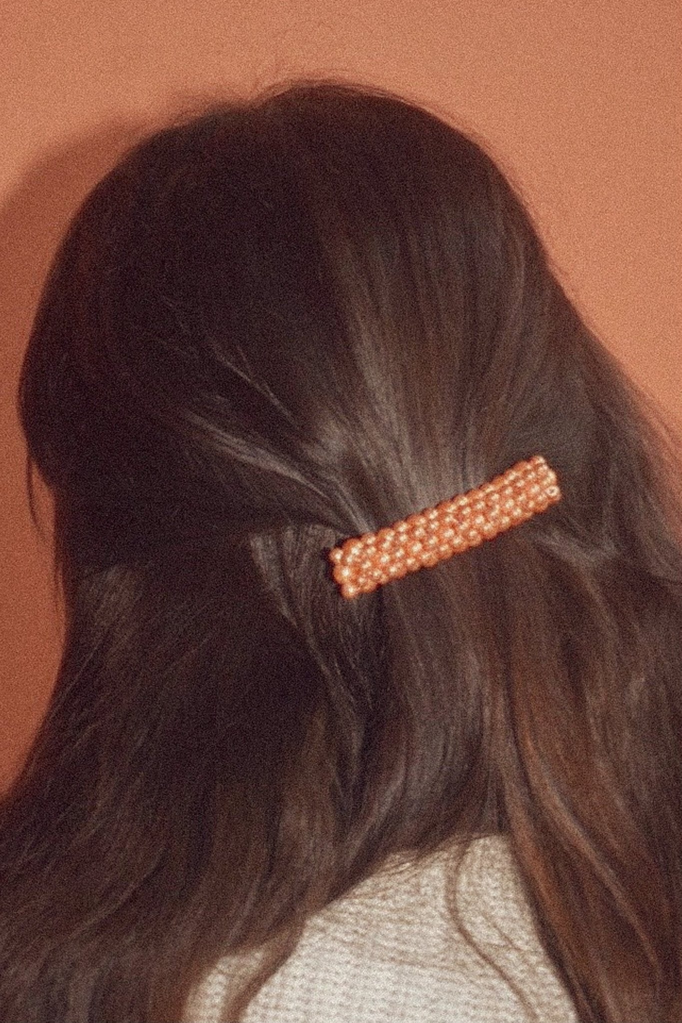 Queenie Barrettes - blóma!PeachblomashopBarrettesPeach