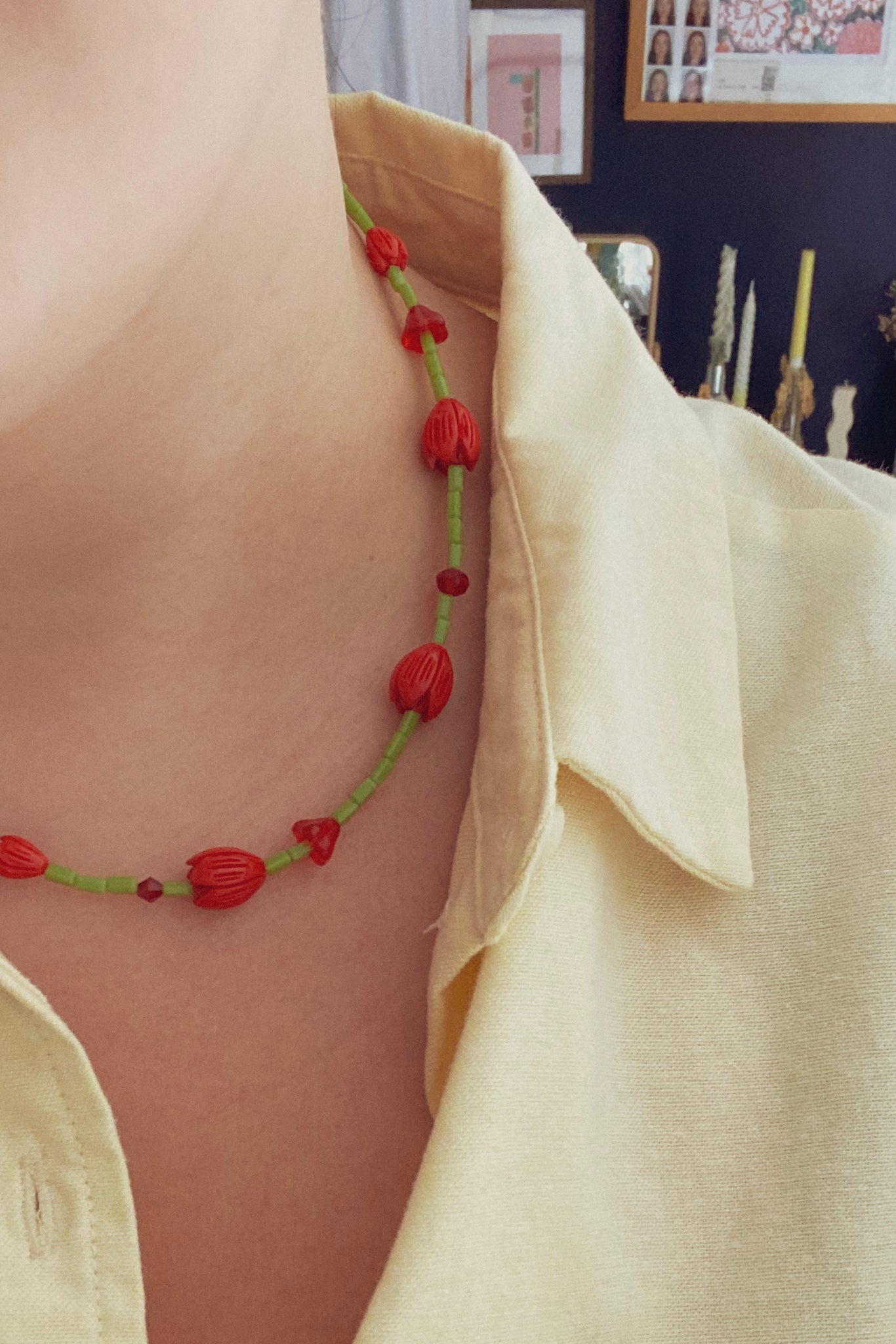 Rossa Garland Necklace - blóma!blóma!Necklaces