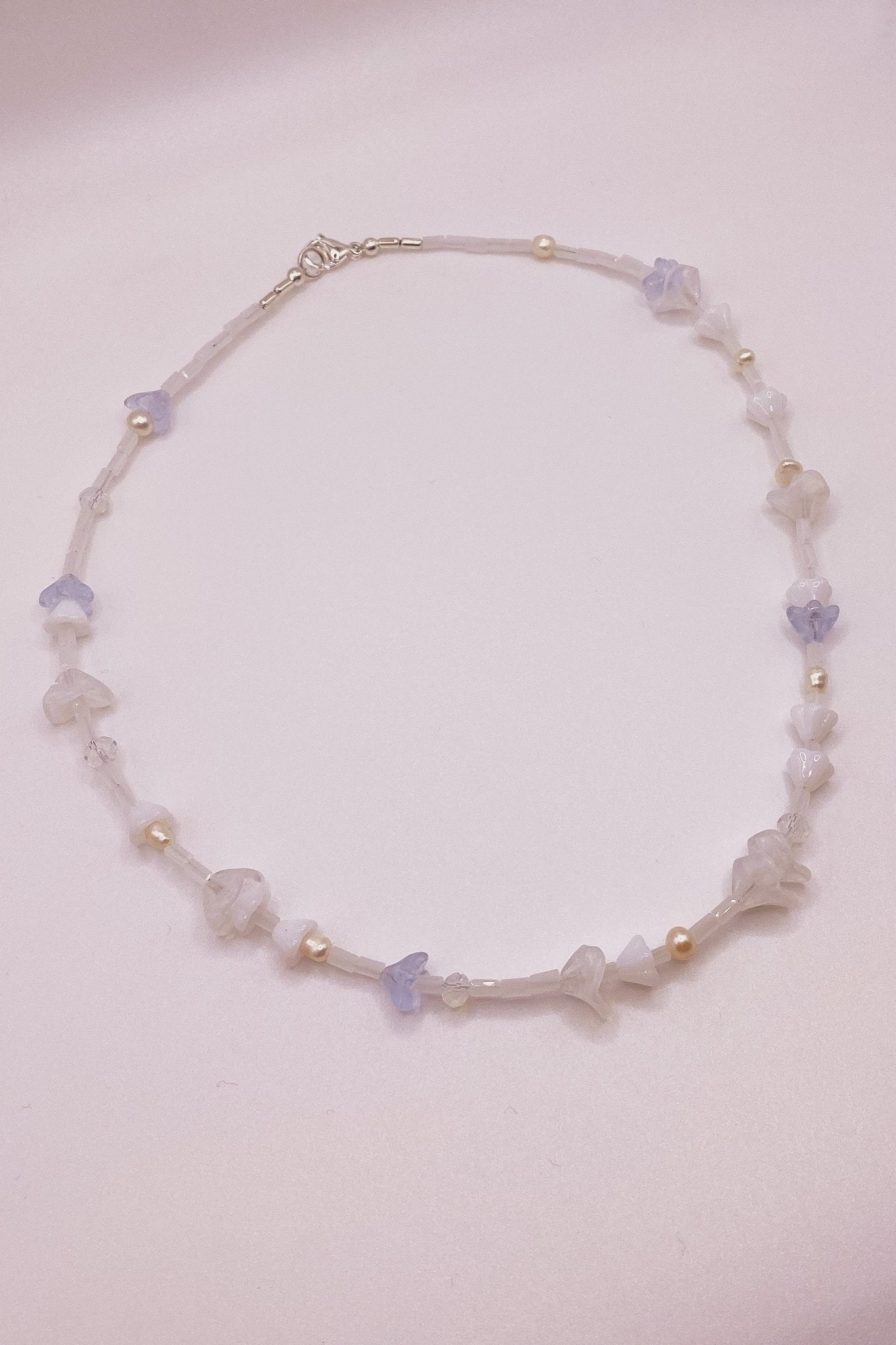 Snowdrop Garland Necklace - blóma!blóma!