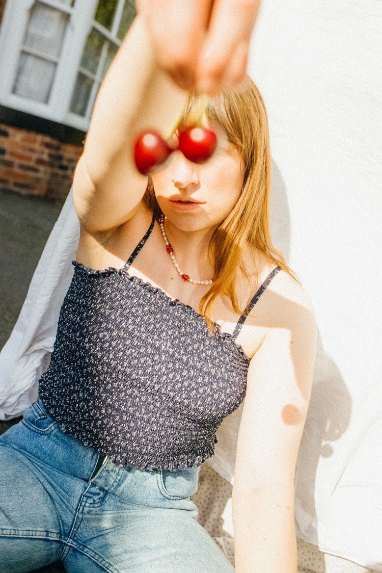 Strawberry Necklace - blóma!Freshwater pearlsblomashopNecklaceFreshwater pearls