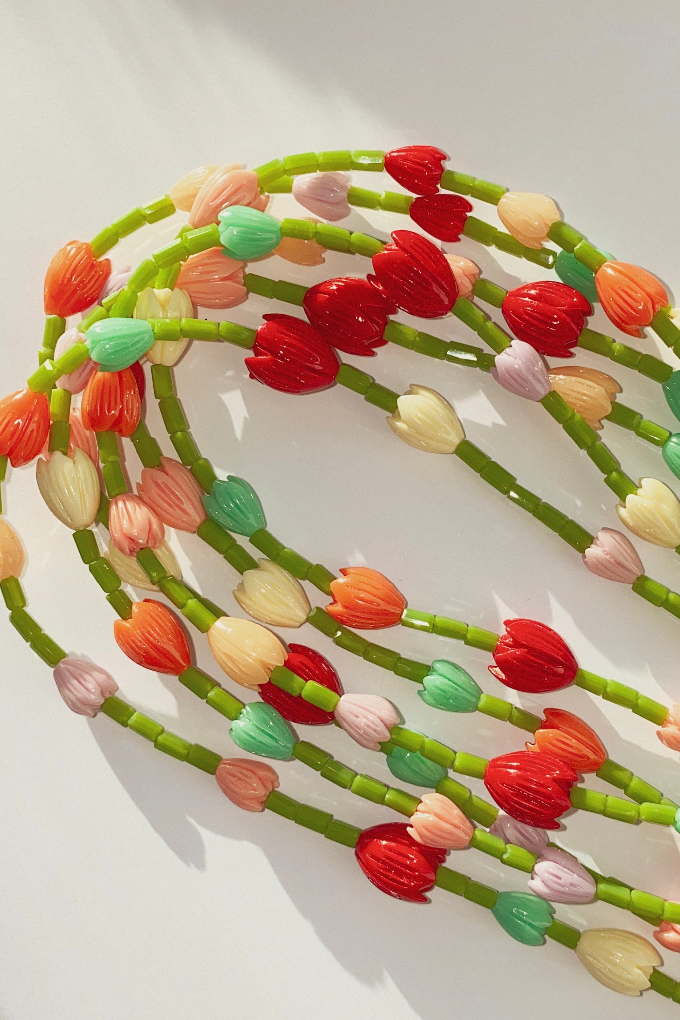 Tulip Garland Necklace - blóma!blóma!